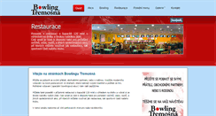 Desktop Screenshot of bowlingtremosna.cz